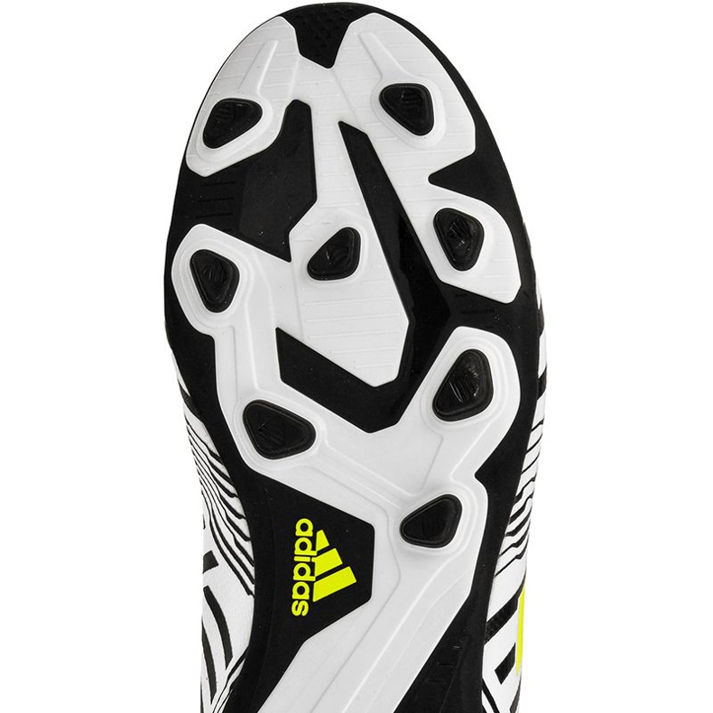 Chuteira Adidas Nemeziz 17.4 FxG Jr S82459 multicolorido branco 1