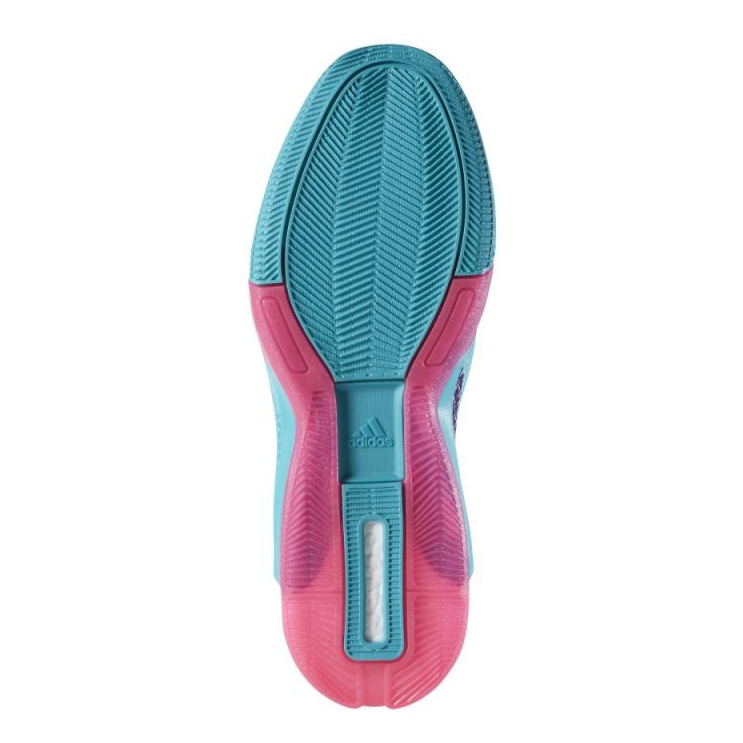 Tênis de basquete adidas John Wall 2 Boost Prime Knit M D70028 multicolorido tolet 2