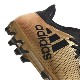 Chuteira Adidas X 17.3 Ag M CP9233 multicolorido dourado 2