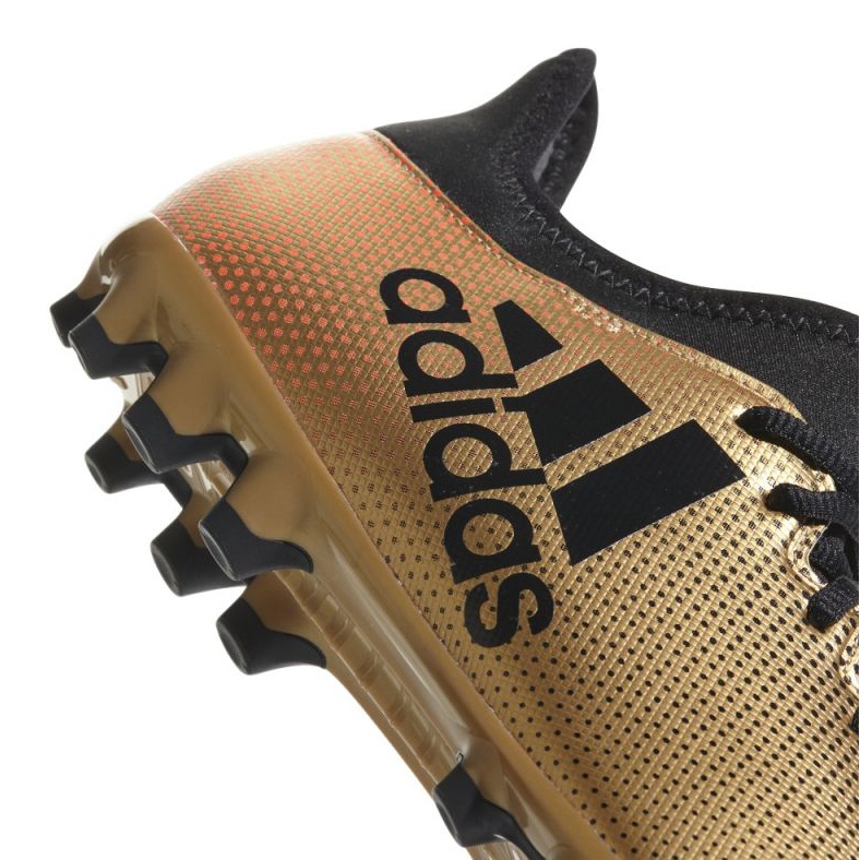Chuteira Adidas X 17.3 Ag M CP9233 multicolorido dourado 2