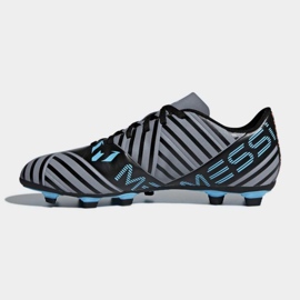 Chuteira Adidas Nemeziz Messi 17.4 FxG M CP9047 preto preto 1