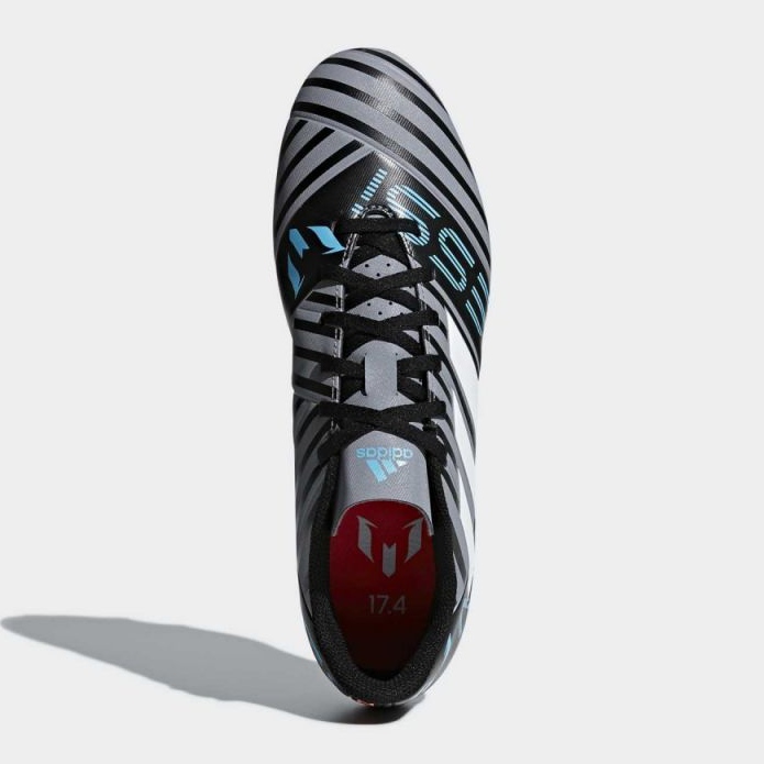 Chuteira Adidas Nemeziz Messi 17.4 FxG M CP9047 preto preto 2