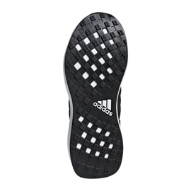 Tênis de corrida adidas Rapida Run Knit Jr DB0220 preto 1