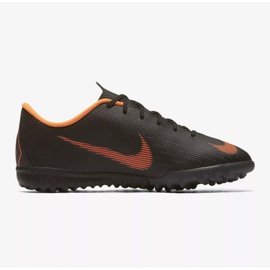Chuteiras de futebol Nike Mercurial VaporX 12 Academy Gs Tf Jr AH7342-081 preto preto 1