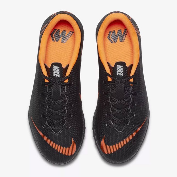 Chuteiras de futebol Nike Mercurial VaporX 12 Academy Gs Tf Jr AH7342-081 preto preto 2
