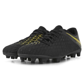 Chuteiras de futebol Nike Hypervenom Phantom 3 Club Fg 3 M AJ4145-090 preto preto 2