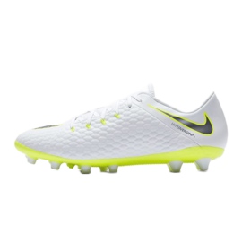 Chuteira de futebol Nike Hypervenom Phantom 3 Academy Ag Pro M AJ6710-107 branco branco 1