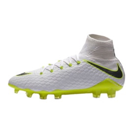 Chuteiras de futebol Nike Hypervenom Phantom 3 Pro Df Fg M AJ3802-107 branco branco 1