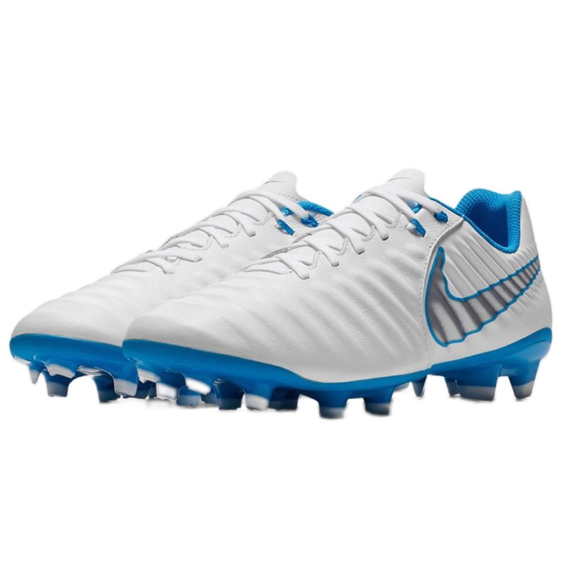 Chuteiras de futebol Nike Tiempo Legend 7 Academy Fg M AH7242-107 branco branco 2