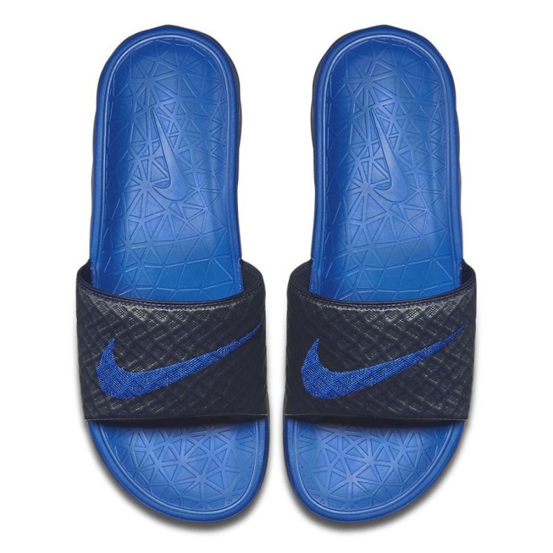 Nike Benassi Solarsoft Slide 705474-440 preto 1