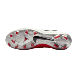 Chuteiras de futebol Nike Phantom Vsn Pro Df Fg AO3266-060 branco cinza 2