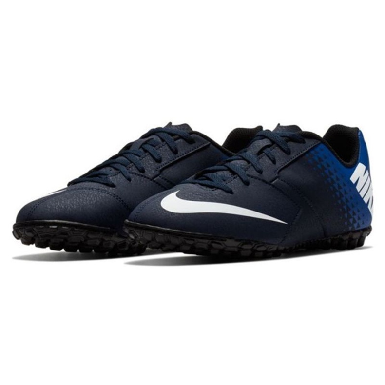Chuteiras Nike BombaX Tf Jr 826488-414 preto preto 2