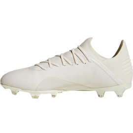 Chuteiras Adidas X 18.2 Fg M DB2181 branco branco 1