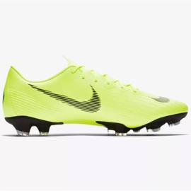 Chuteiras Nike Mercurial Vapor 12 Pro Fg M AH7382-701 amarelo amarelo 1 Chuteiras Nike Mercurial Vapor 12 Pro Fg M AH7382-701 amarelo amarelo 1