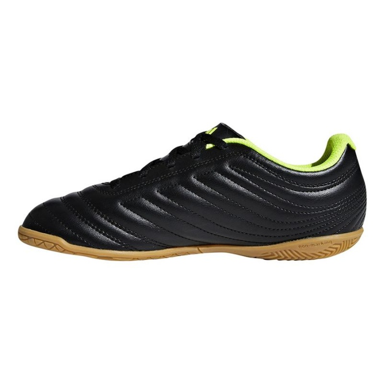 Sapatos de interior adidas Copa 19.4 In Jr D98095 preto preto 1