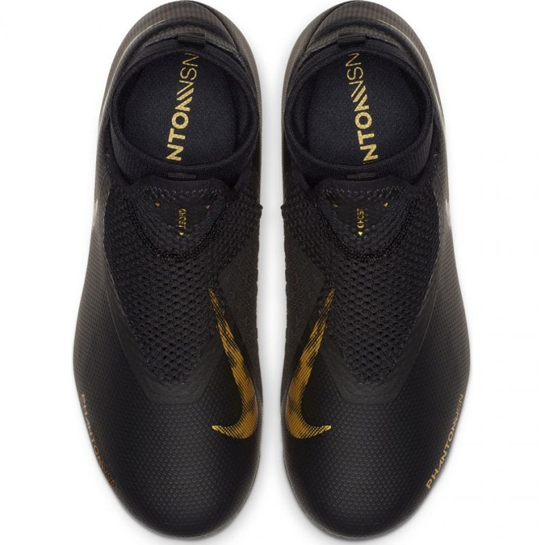 Chuteiras Nike Phantom Vsn Academy Df FG / MG Jr AO3287-077 preto preto 1