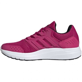 Tênis de corrida adidas Galaxy 4 W F36185 rosa 1