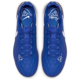 Chuteiras Nike Tiempo Lunar LegendX 7 Pro 10R Tf M AQ2212-410 azul azul 2