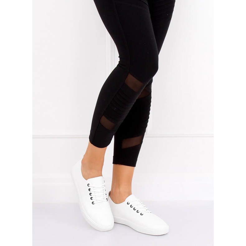 Tênis branco feminino WD009 BRANCO / MARINHA 1