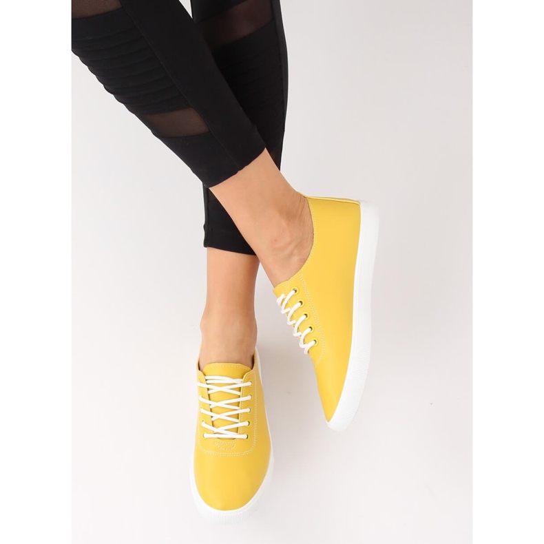 Tênis feminino amarelo WD009 Amarelo 1