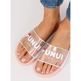 Chinelos rosa feminino rosa ZD807 rosa 1