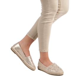 Lucky Shoes Alpercatas com jatos amarelo 2