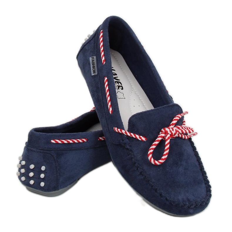 Mocassim azul marinho feminino MH04 Navy 1