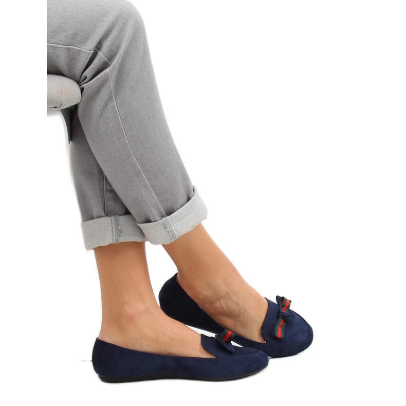 Mocassim azul marinho feminino JM6690Q Azul Marino 2