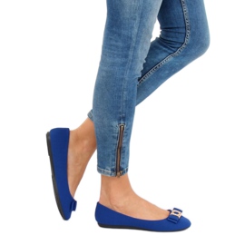 Bailarinas de cobalto feminino JM6675Q Azul Marino azul marinho 1