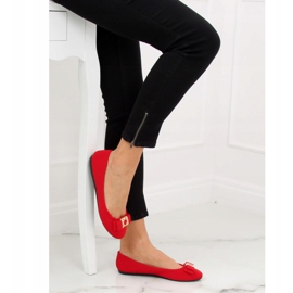 Bailarinas femininas vermelhas JM6675Q Rojo vermelho 1
