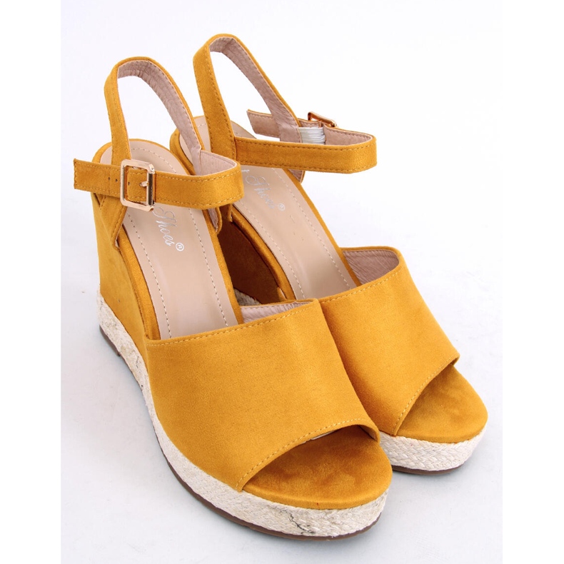 Sandálias Yellow Wedge FD-5M14 Yellow amarelo 1