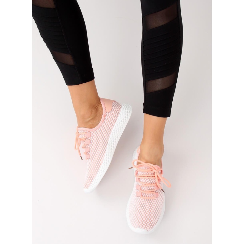 Sapatos esportivos rosa NB283P-ST rosa 2