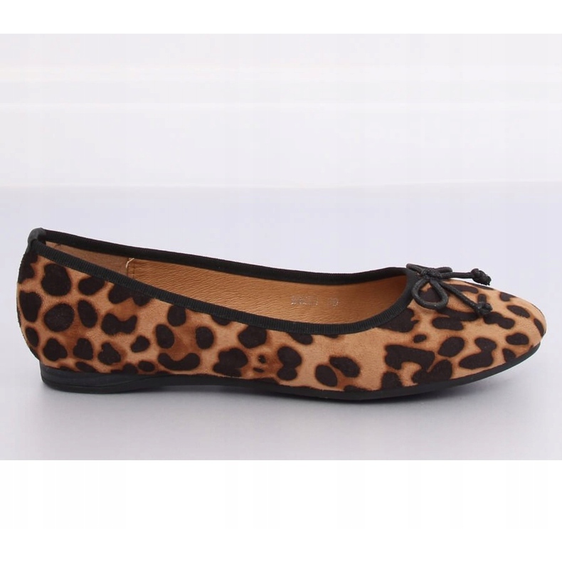 Bailarinas camelo leopardo feminino H9021 Camel marrom 1