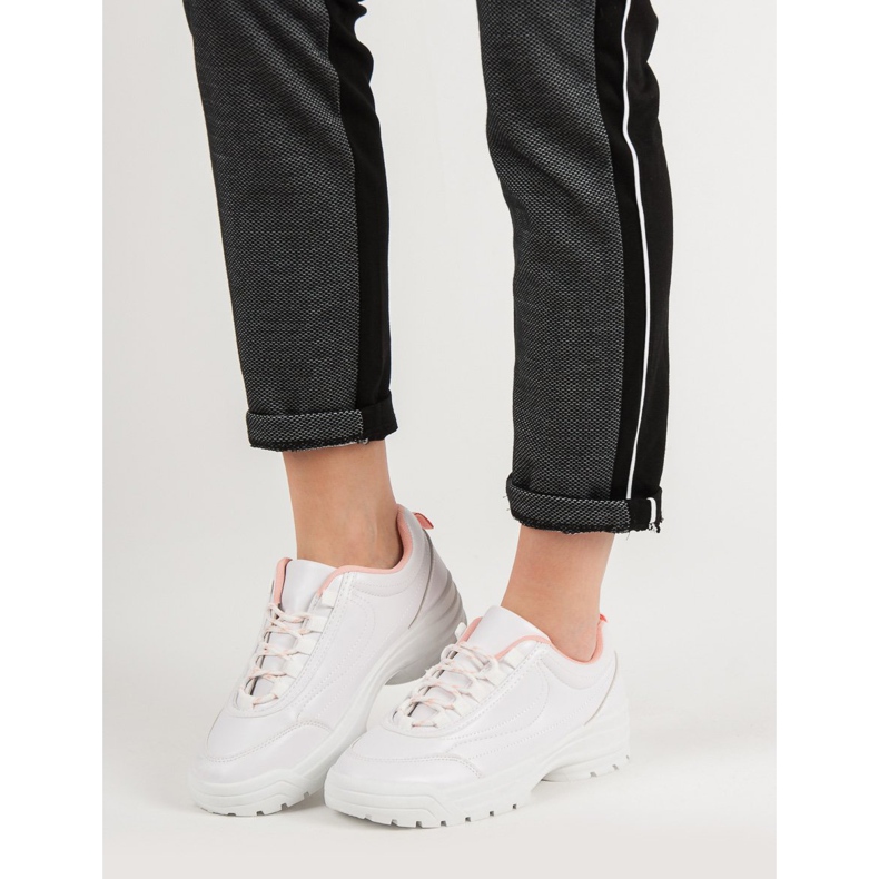 Calçados esportivos femininos branco 2