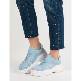 Tênis Azuis da Moda azul 2