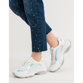 Renda Tênis da moda branco 2