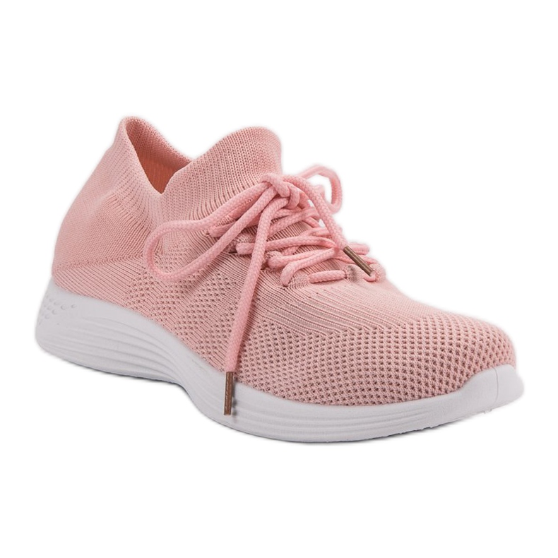 Calçado Têxtil Desportivo rosa 1