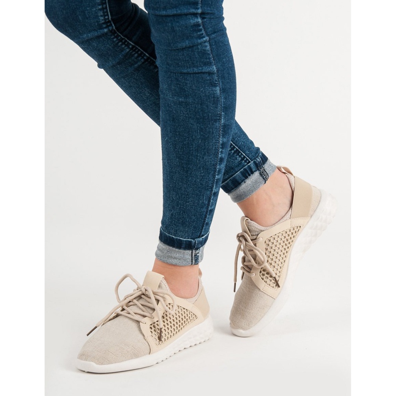 Calçados Têxteis da Moda castanho 1