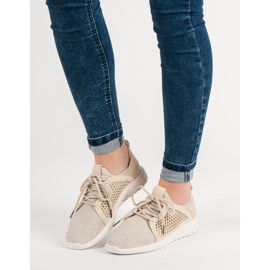 Calçados Têxteis da Moda marrom 2