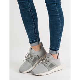 Calçados Esportivos Slip-on cinza 1