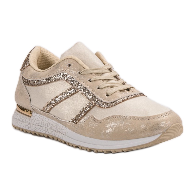 Calçados Esportivos Com Brilho amarelo 1