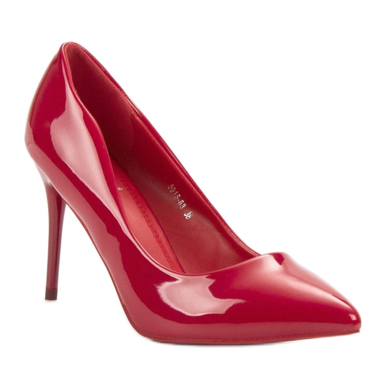 Small Swan Pinos envernizados vermelhos 1