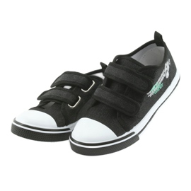 Tênis de velcro Black Motocross Atletico 1809 preto 3