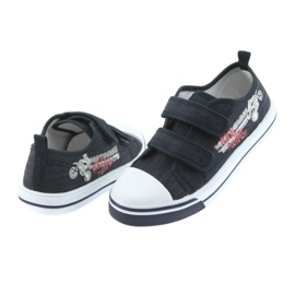 Tênis de velcro Motocross Atletico 1809 azul marinho azul-marinho 4