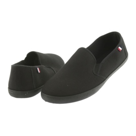Tênis ATLETICO preto slip-on 4