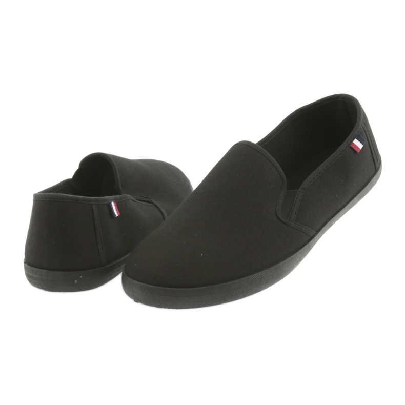 Tênis ATLETICO preto slip-on 4