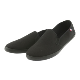 Tênis ATLETICO preto slip-on 3