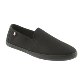 Tênis ATLETICO preto slip-on 1