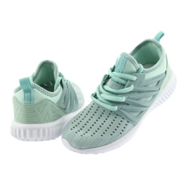 Bartek, palmilha de couro 55114 Mint calçado desportivo verde 4