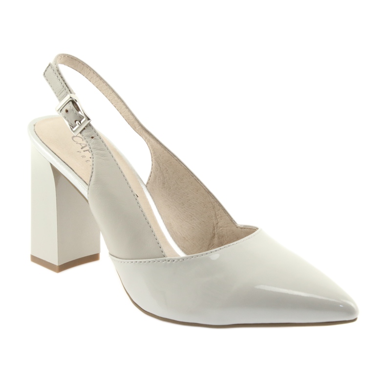 Sandálias femininas cinzentas no posto Caprice 29604 cinza 1